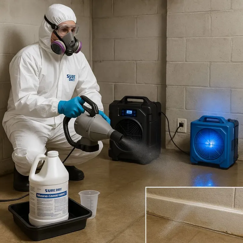 Sanitization and Odor Removal process in Englishtown, NJ