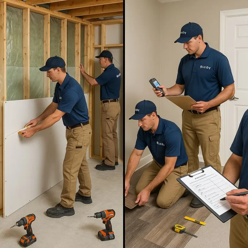 Repairs and Reconstruction process in Englishtown, NJ
